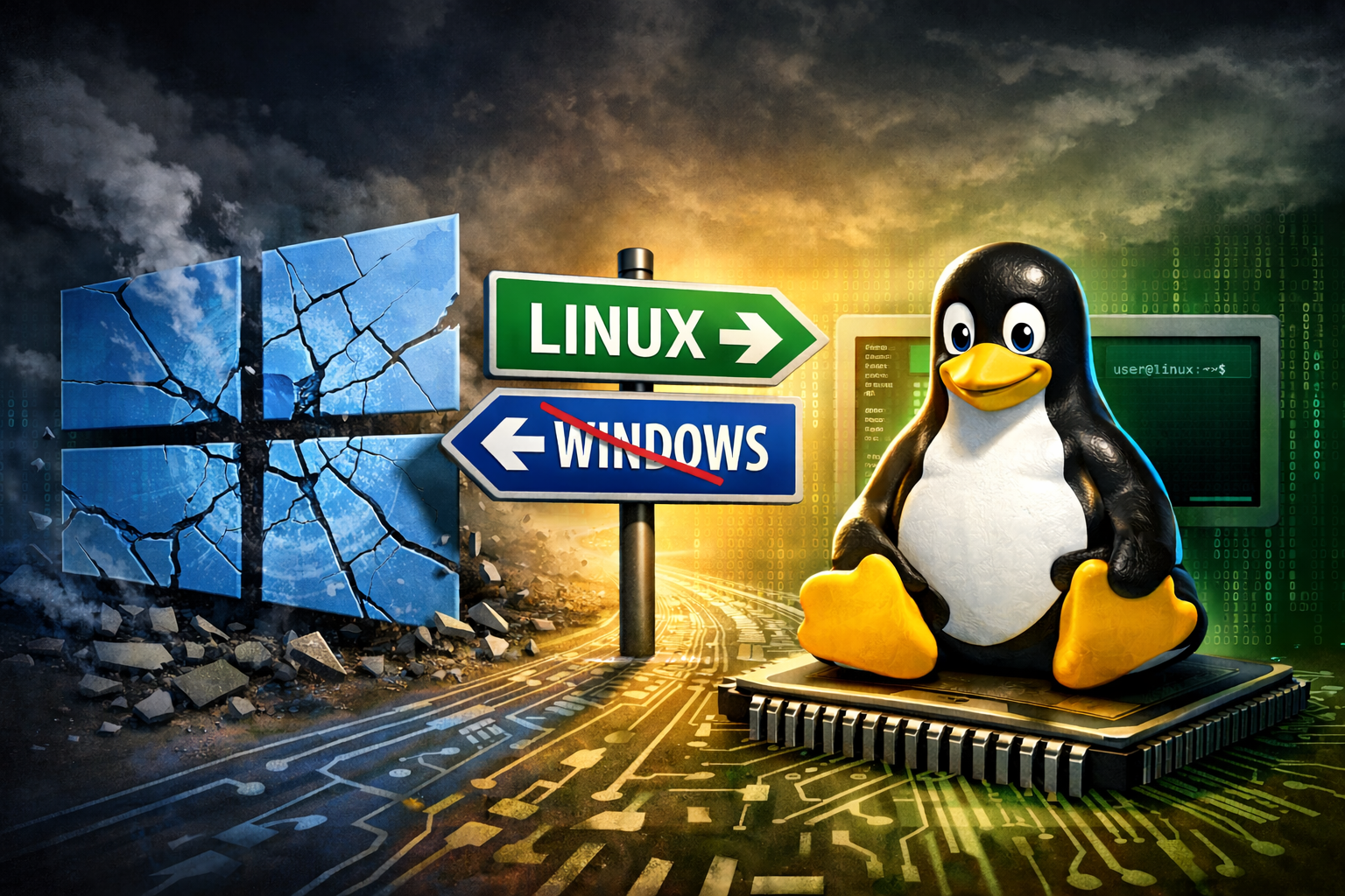I’ve gone Linux!